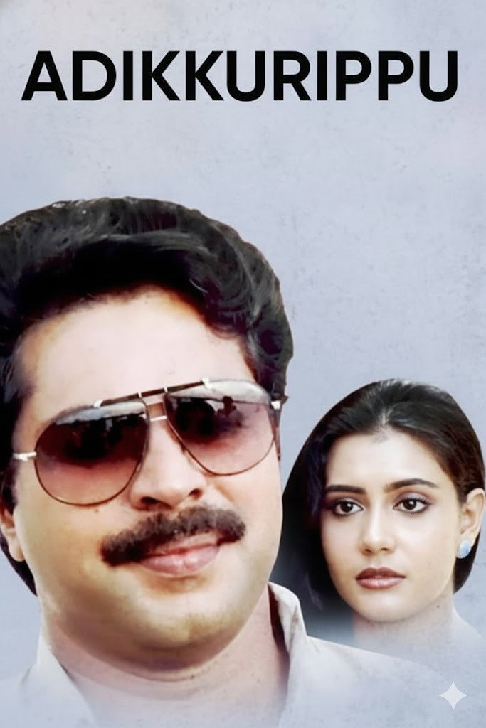Adikkurippu (1989) poster