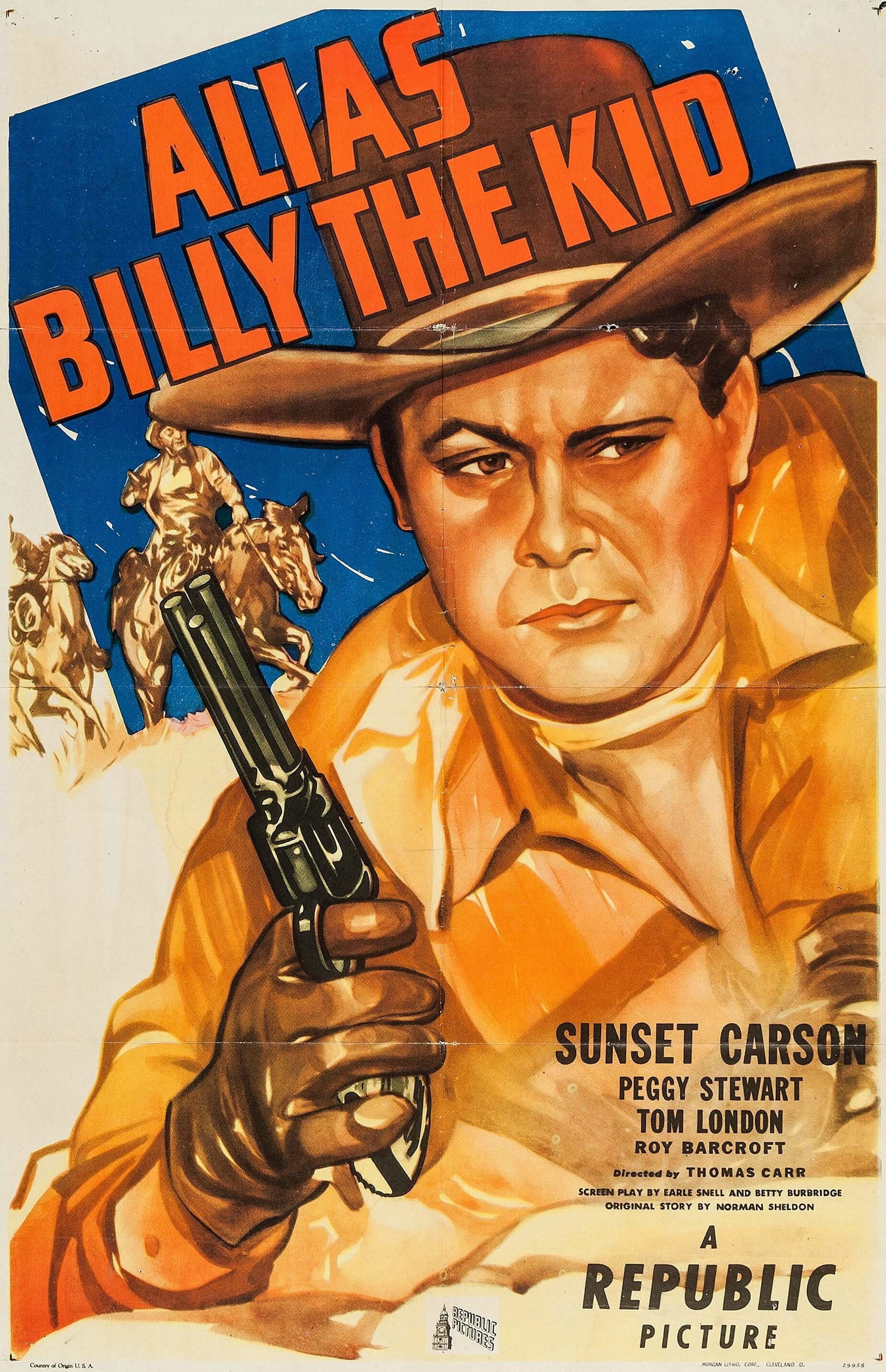 Alias Billy the Kid (1946) poster