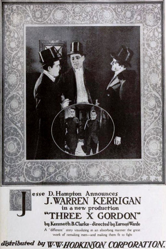 Three X Gordon (1918) poster