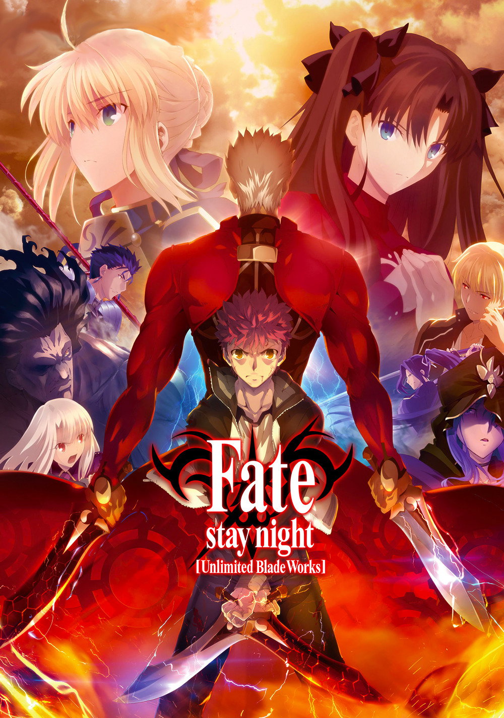 Fate/stay night [Unlimited Blade Works] (2014) poster