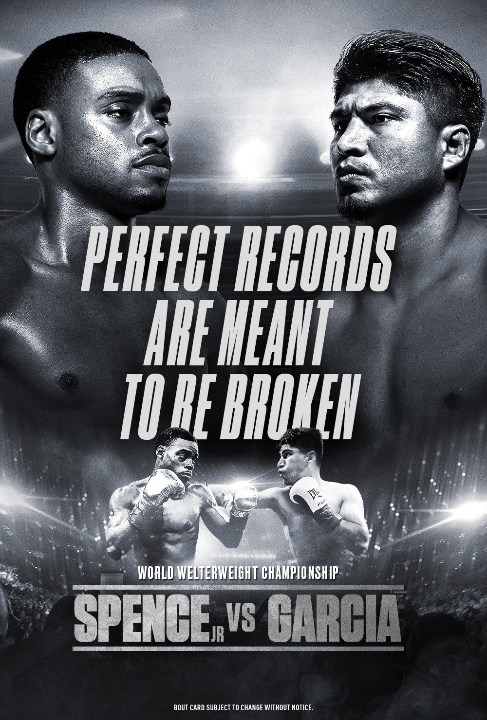 Errol Spence Jr. vs. Mikey Garcia (2019) poster