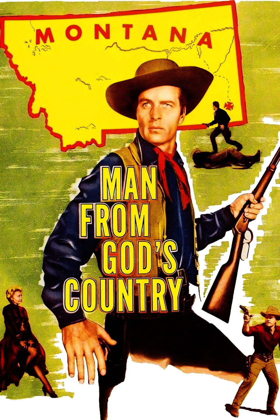 Man from God's Country (1958) poster