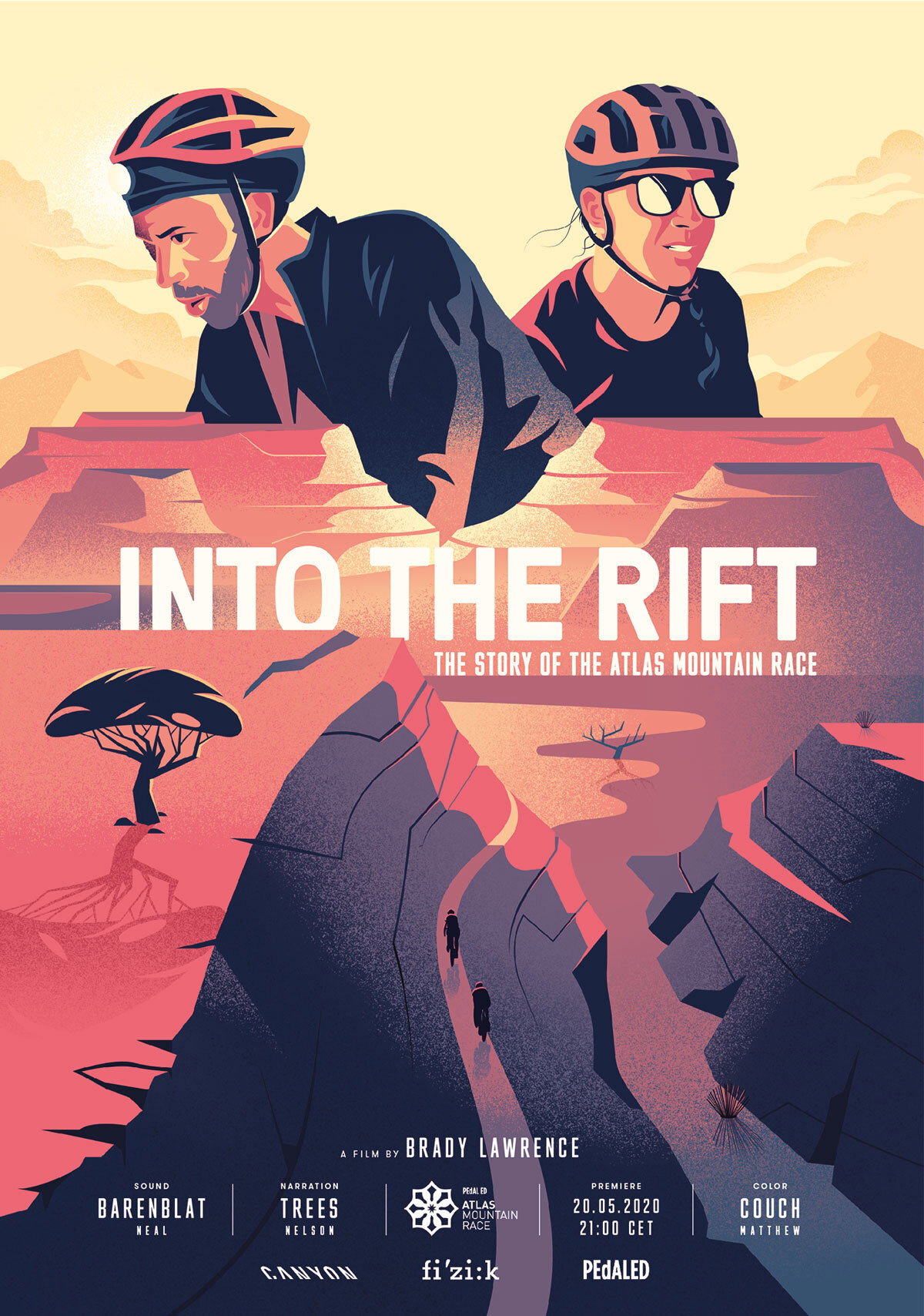 Into the Rift: The Story of the PEdALED Atlas Mountain Race (2020) poster
