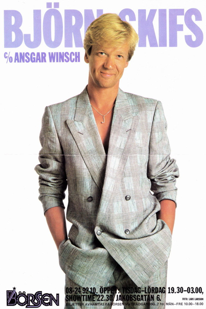 Skifs på Börsen (1986) poster