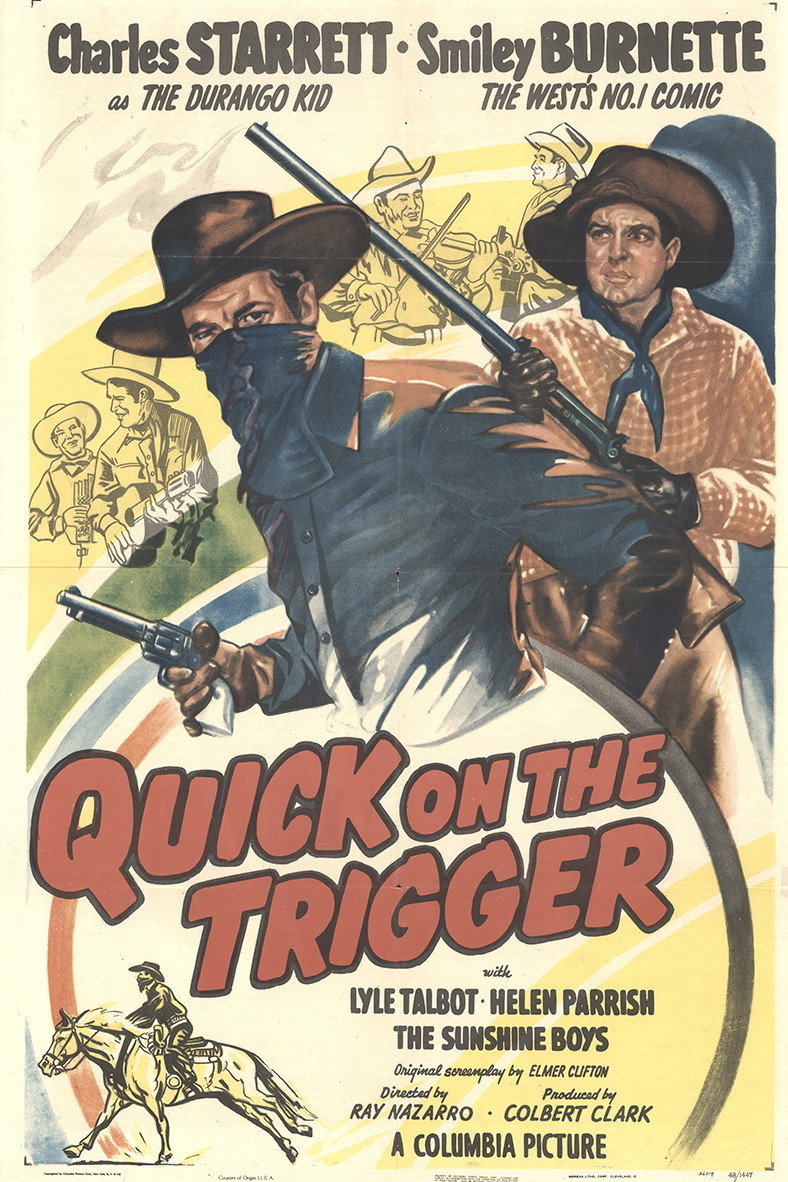 Quick on the Trigger (1948) poster