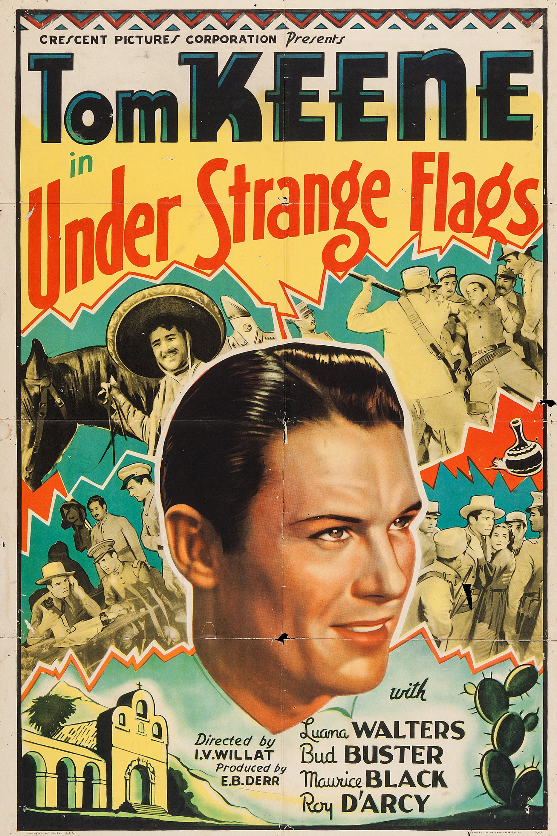 Under Strange Flags (1937) poster