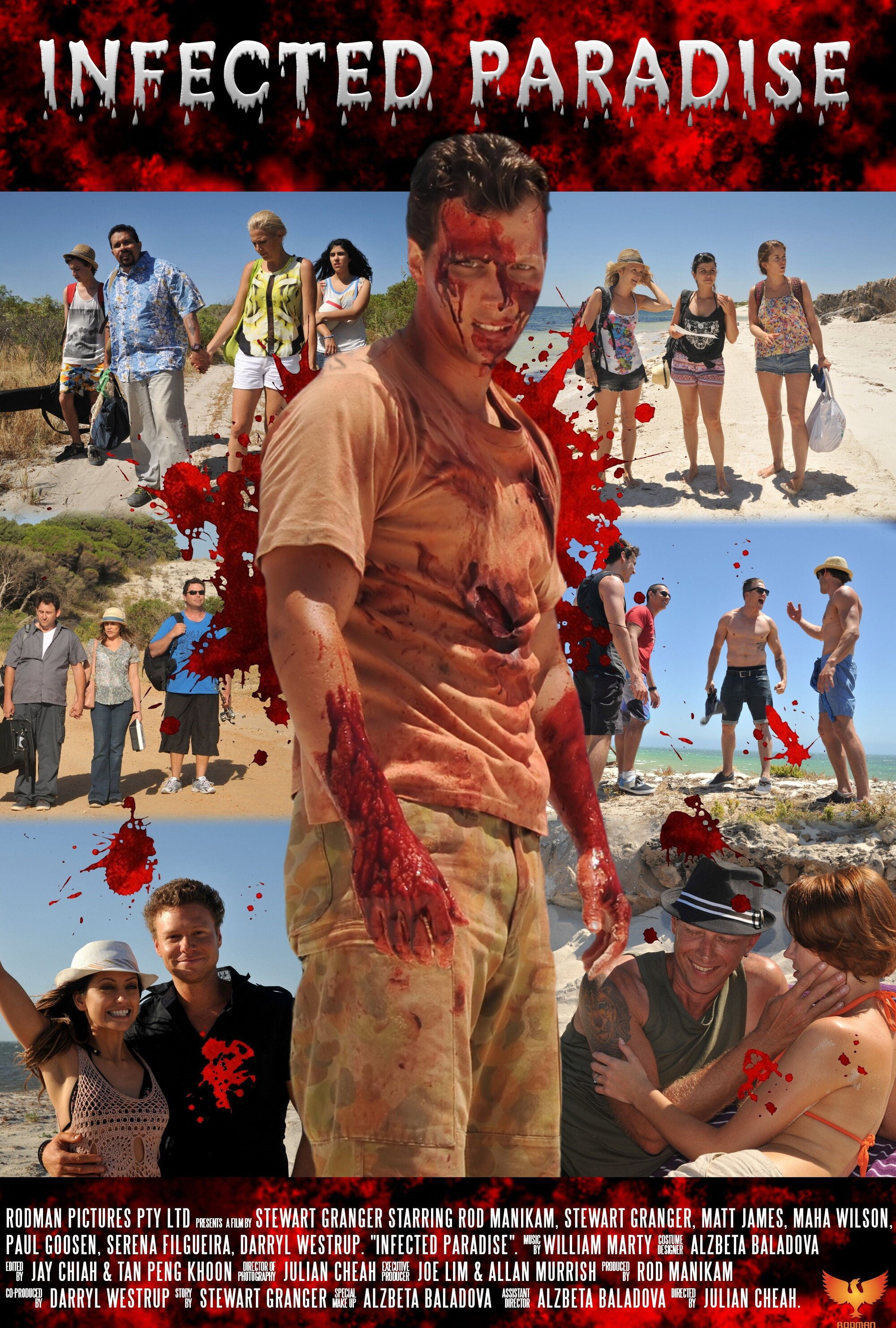 Infected Paradise (2019) poster