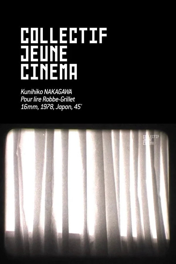 Pour lire Robbe-Grillet (1978) poster