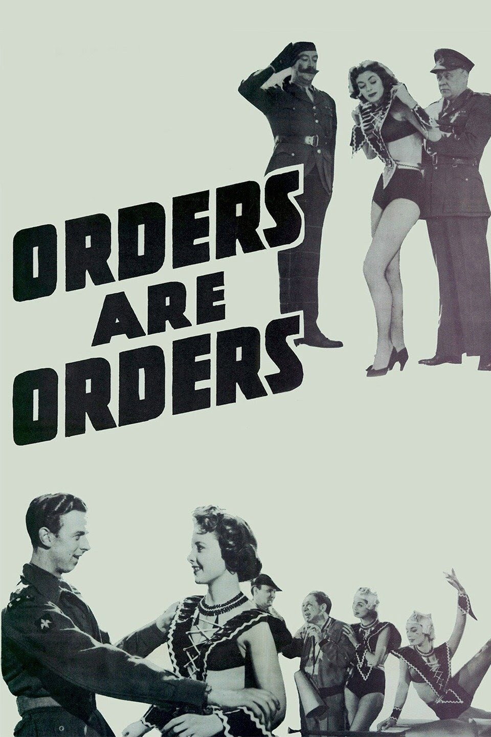 Orders Are Orders (1954) poster