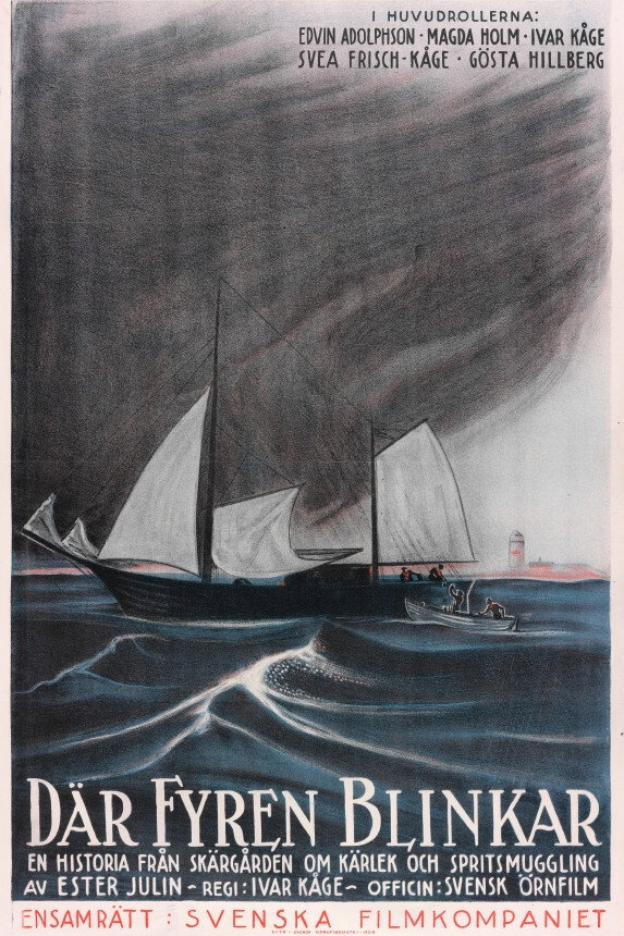 Where the Lighthouse Flashes (1924) poster