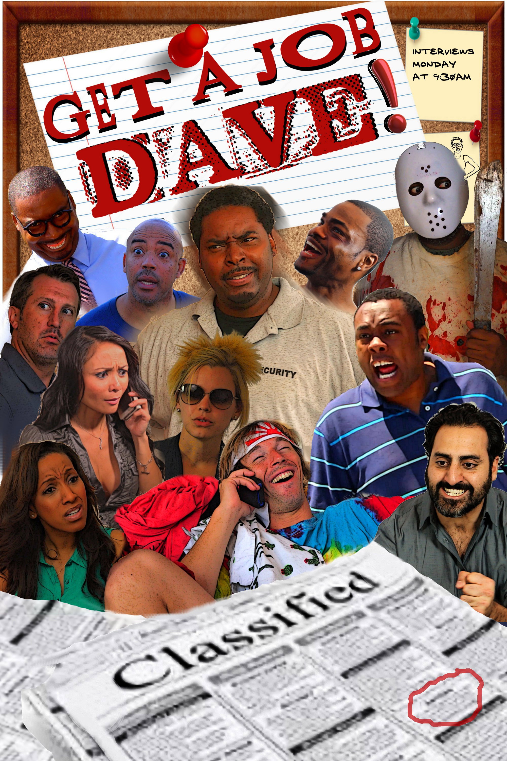 Get a Job Dave (2017) poster