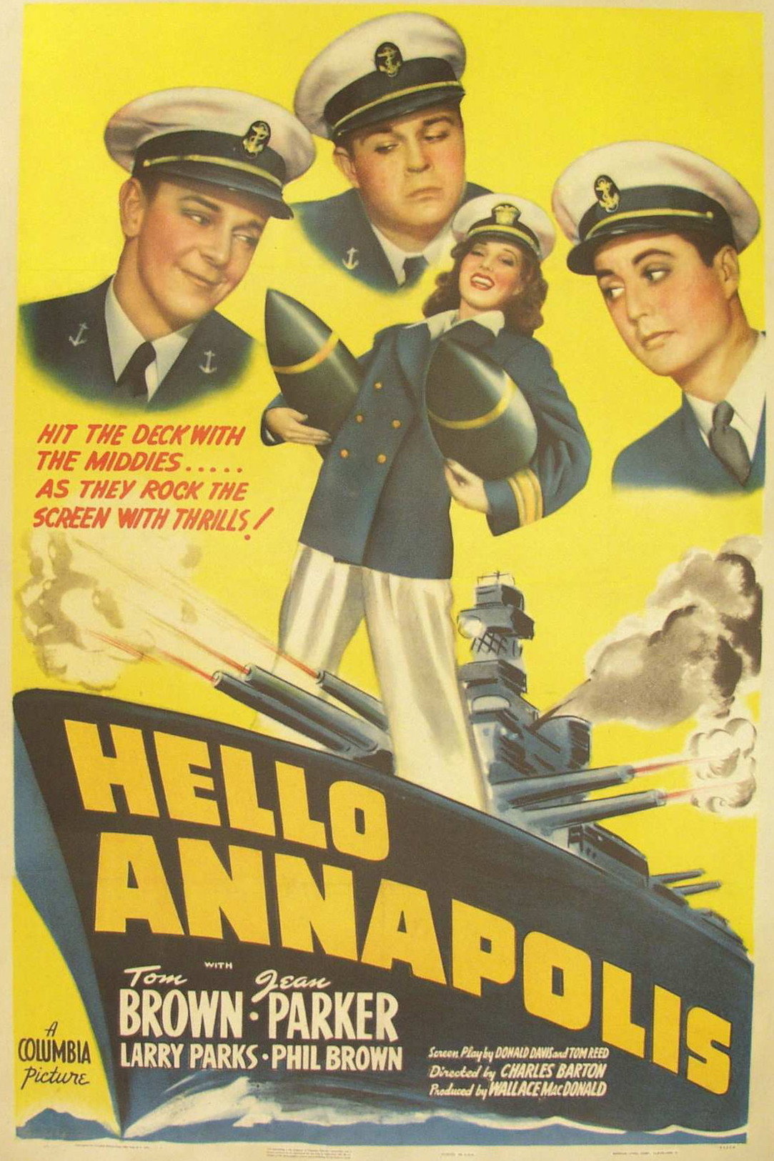Hello, Annapolis (1942) poster