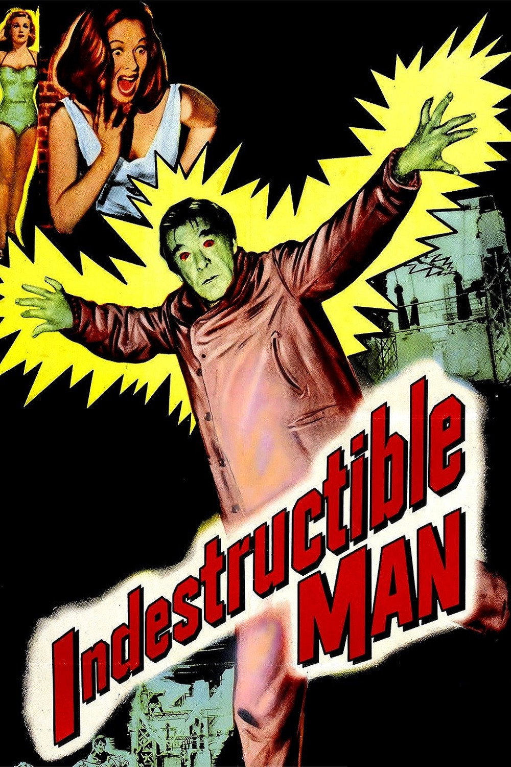 Indestructible Man (1956) poster