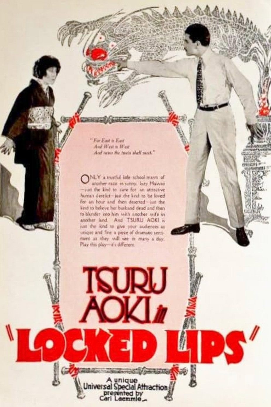 Locked Lips (1920) poster