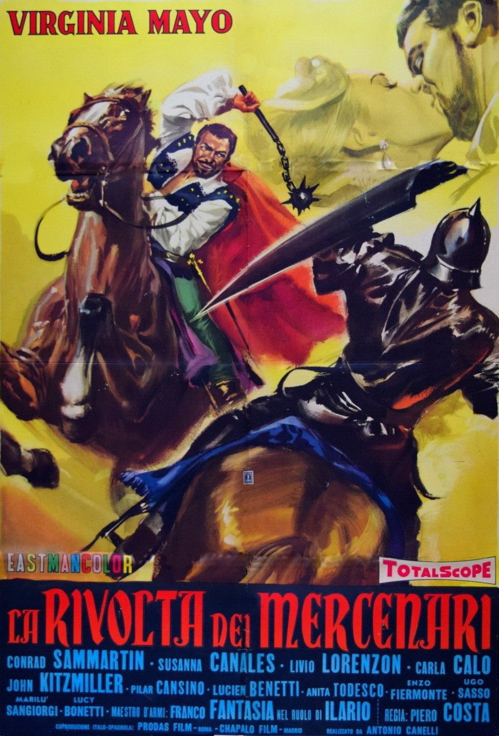 Revolt of the Mercenaries (1961) poster