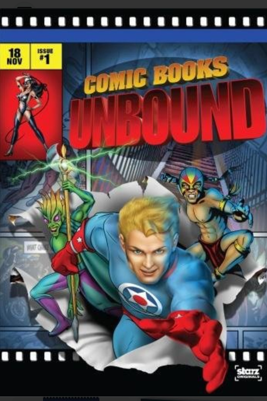 Starz Inside: Comic Books Unbound (2008) poster