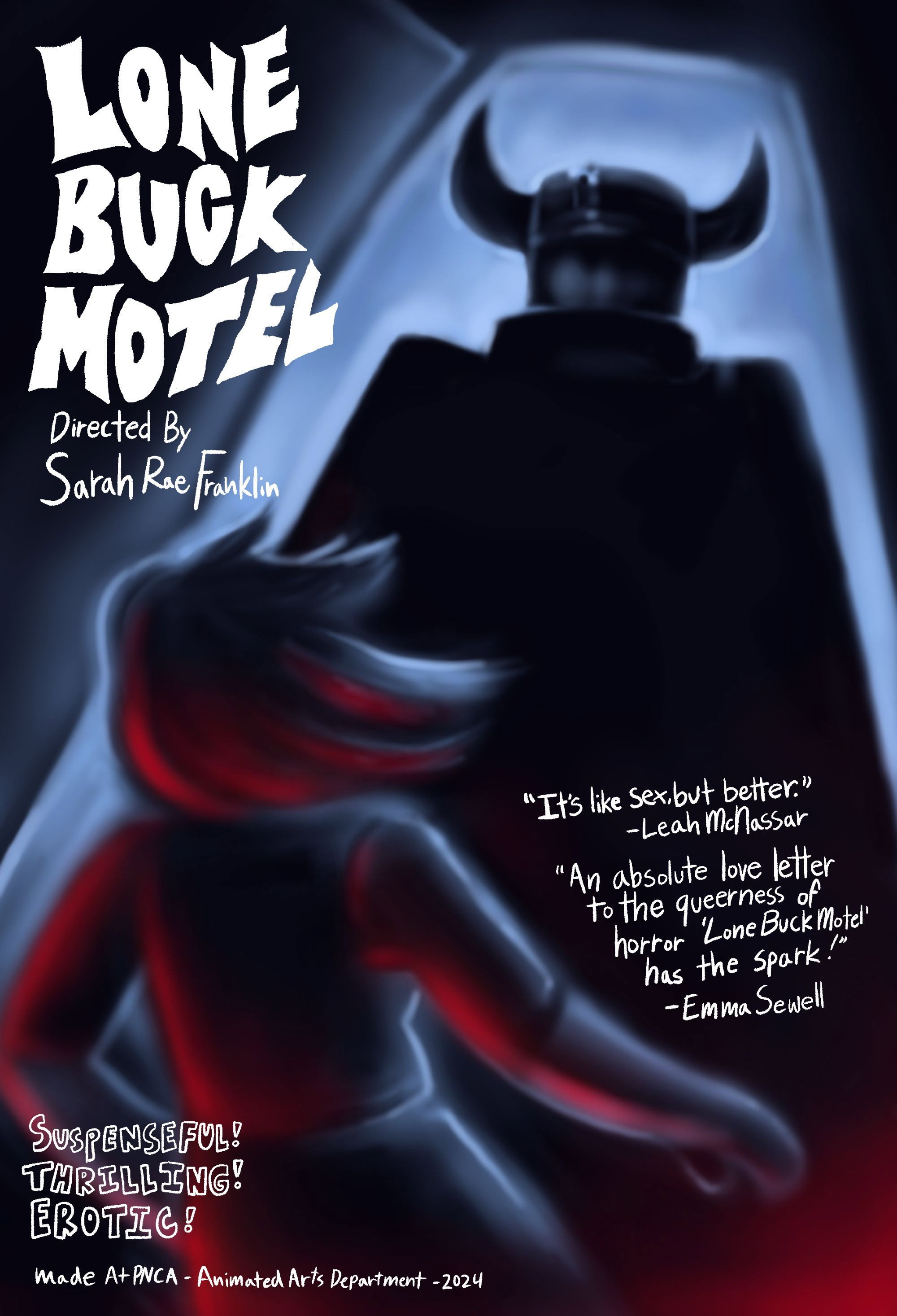 LONE BUCK MOTEL (2024) poster
