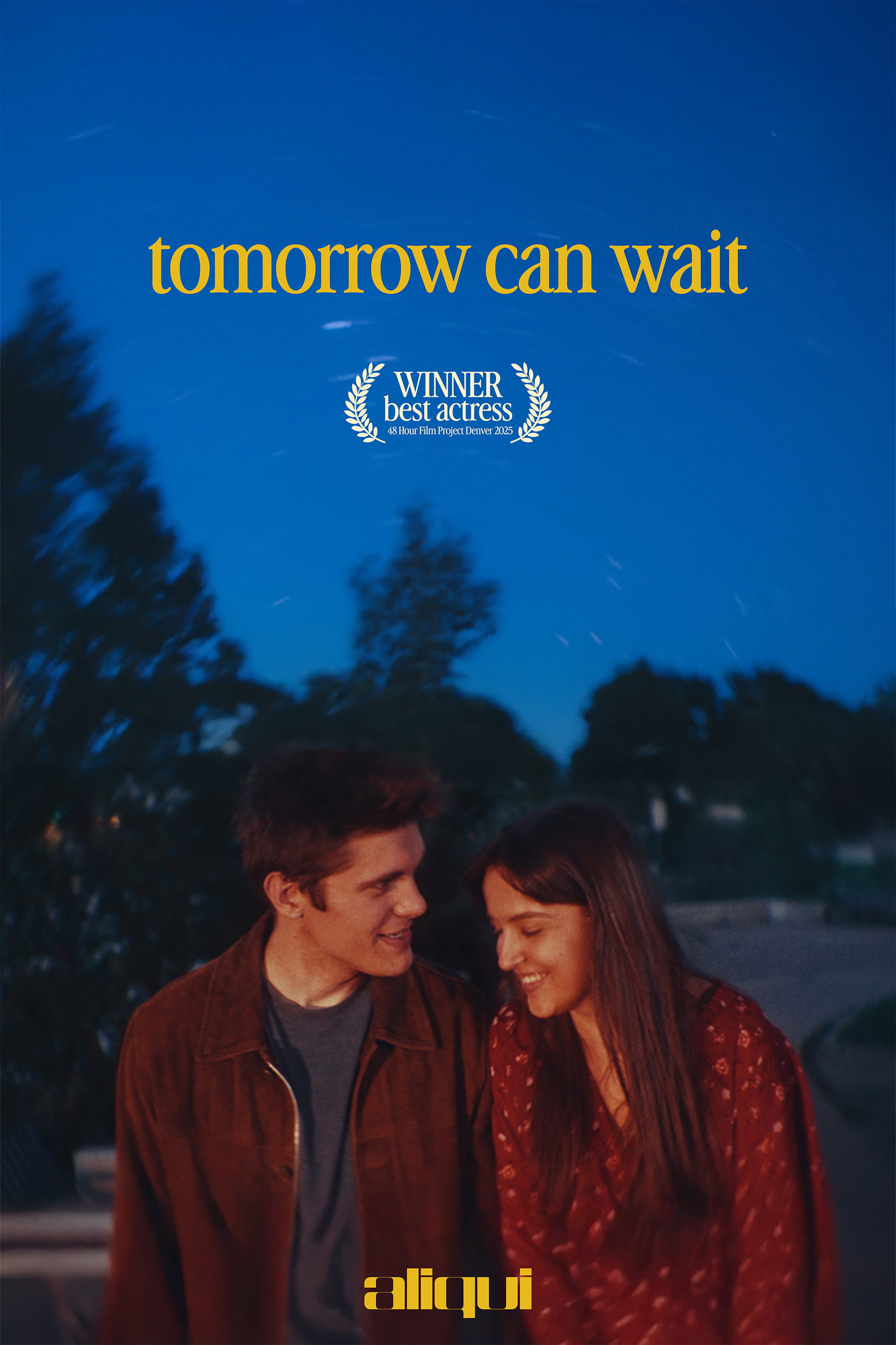 Tomorrow Can Wait (2025) poster