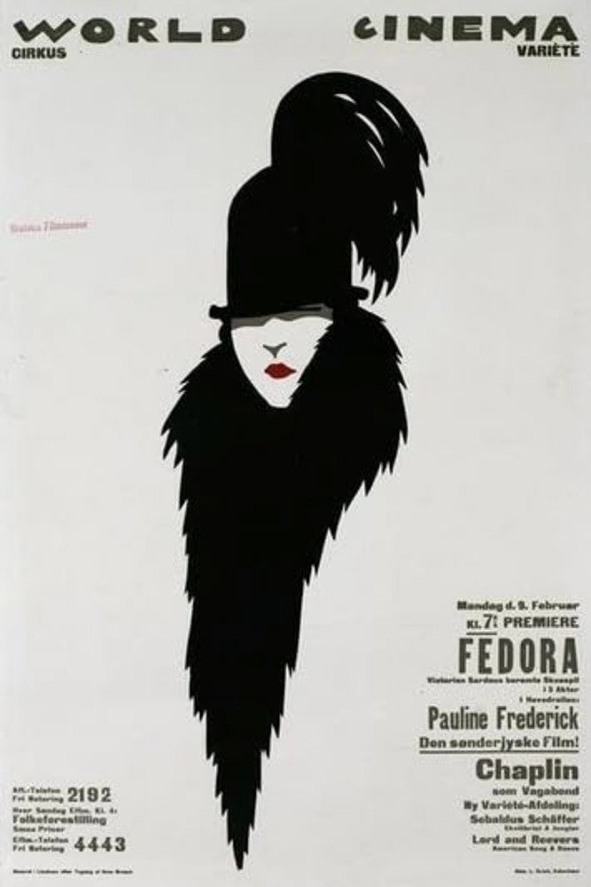 Fedora (1918) poster
