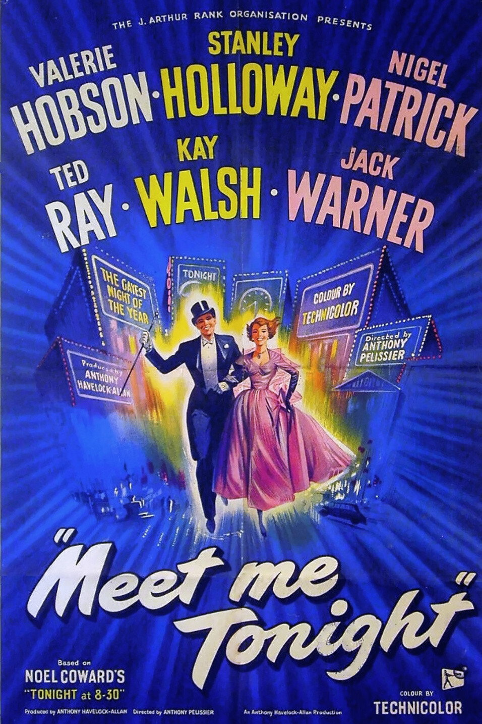 Meet Me Tonight (1952) poster