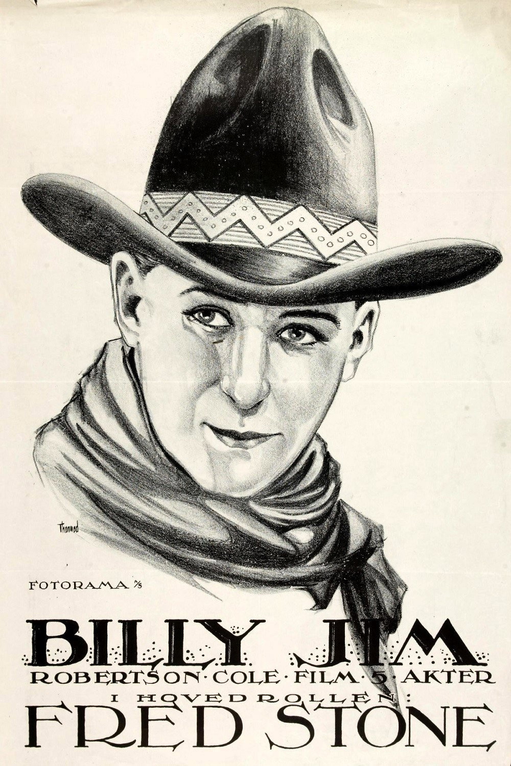 Billy Jim (1922) poster