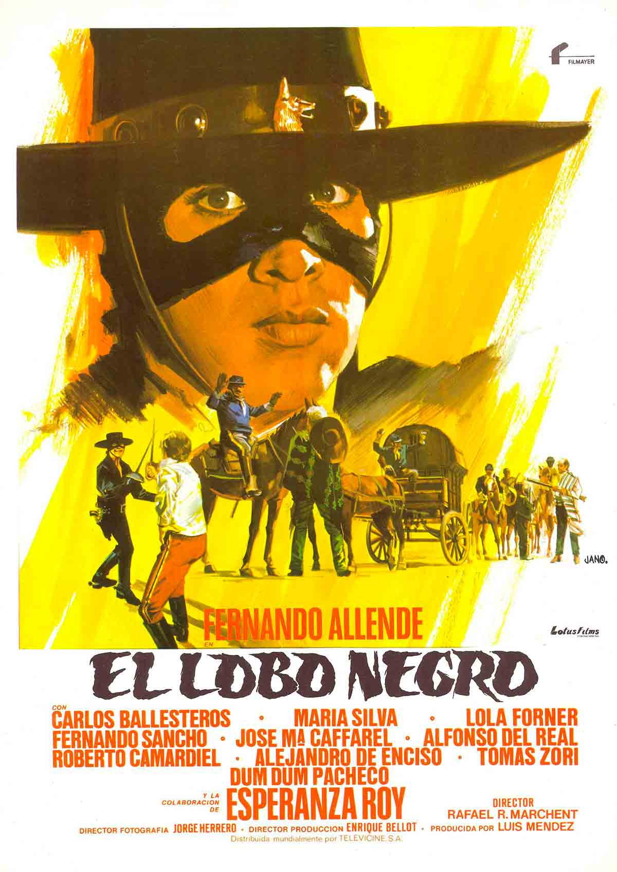 The Black Wolf (1981) poster