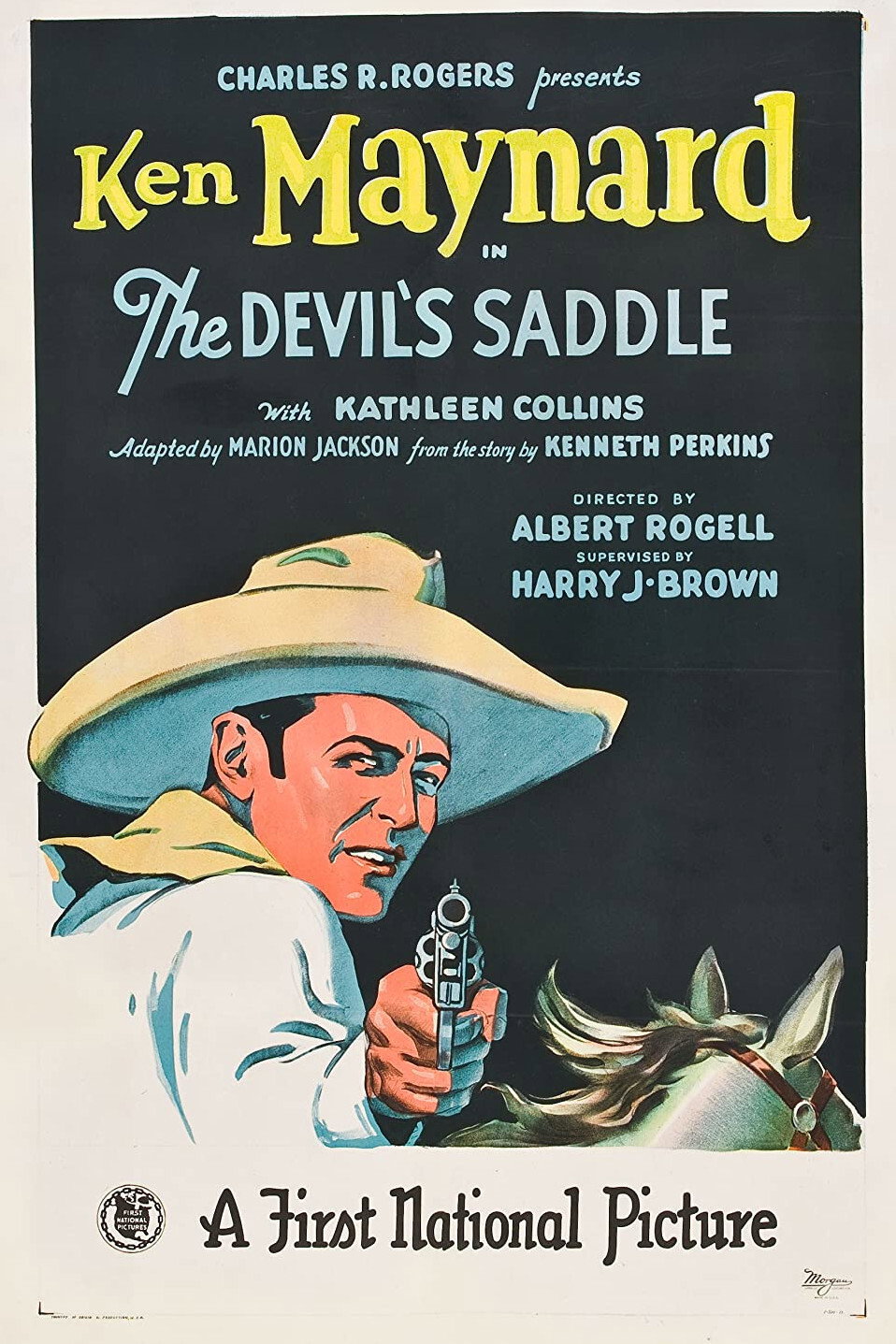 The Devil's Saddle (1927) poster