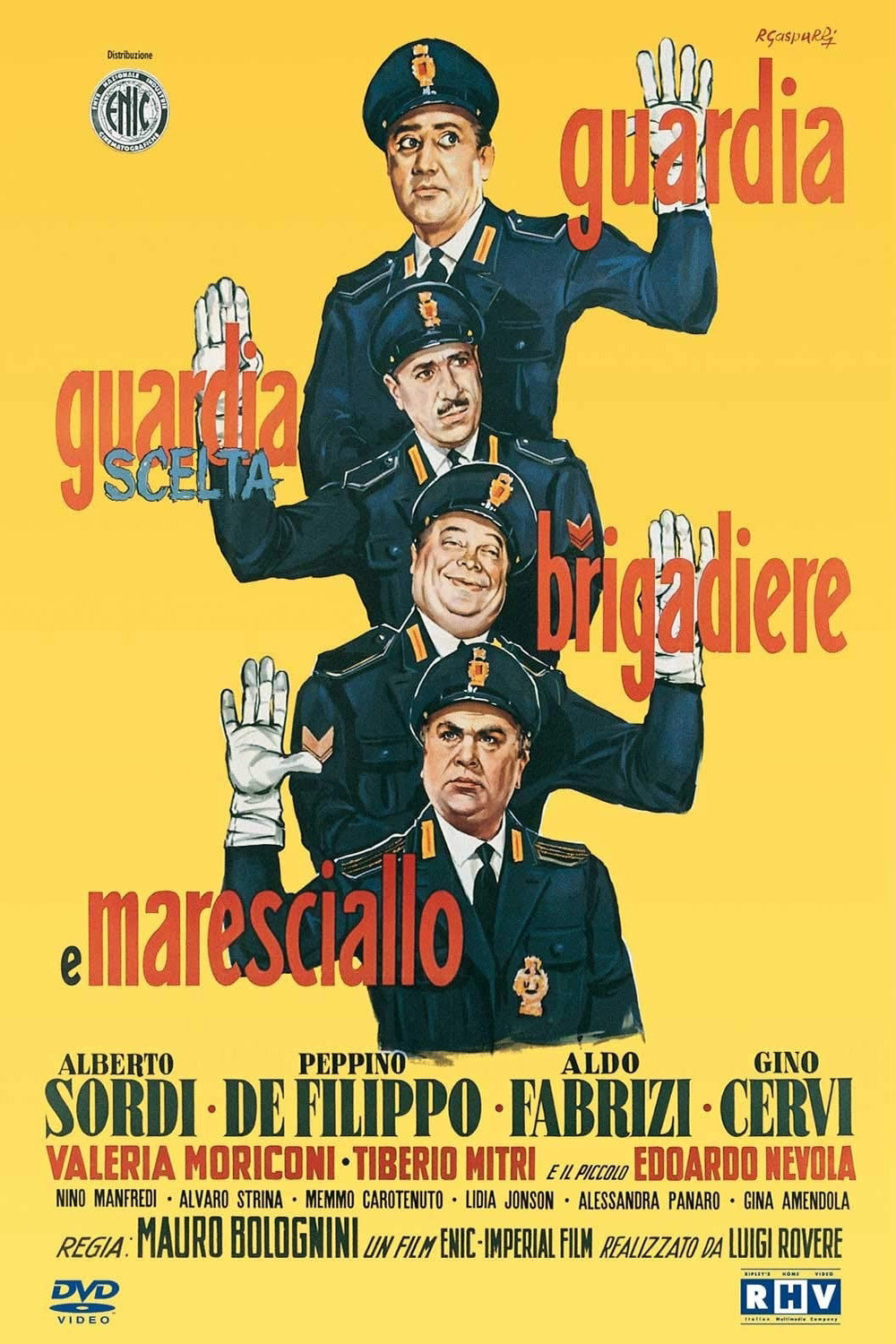 Guardia, guardia scelta, brigadiere e maresciallo (1956) poster