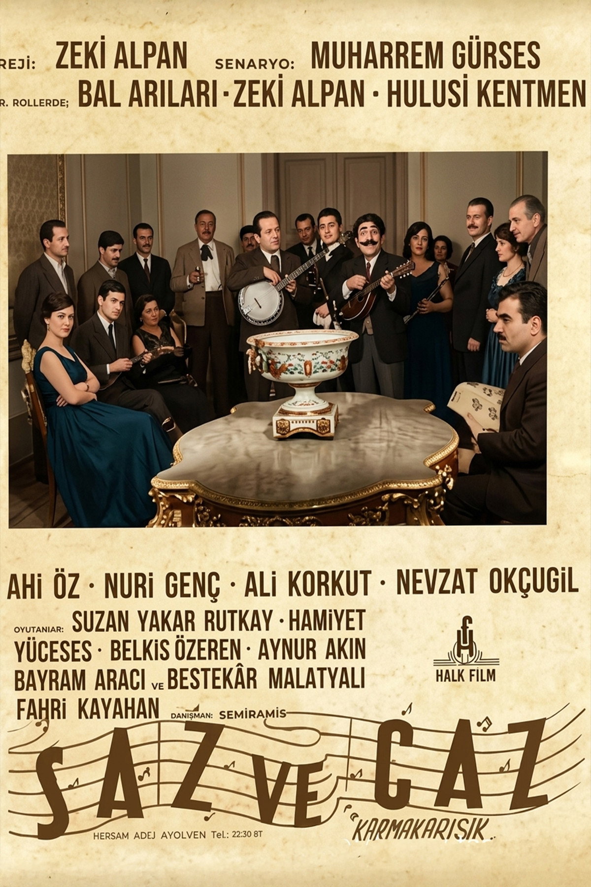Saz ve Caz (1952) poster