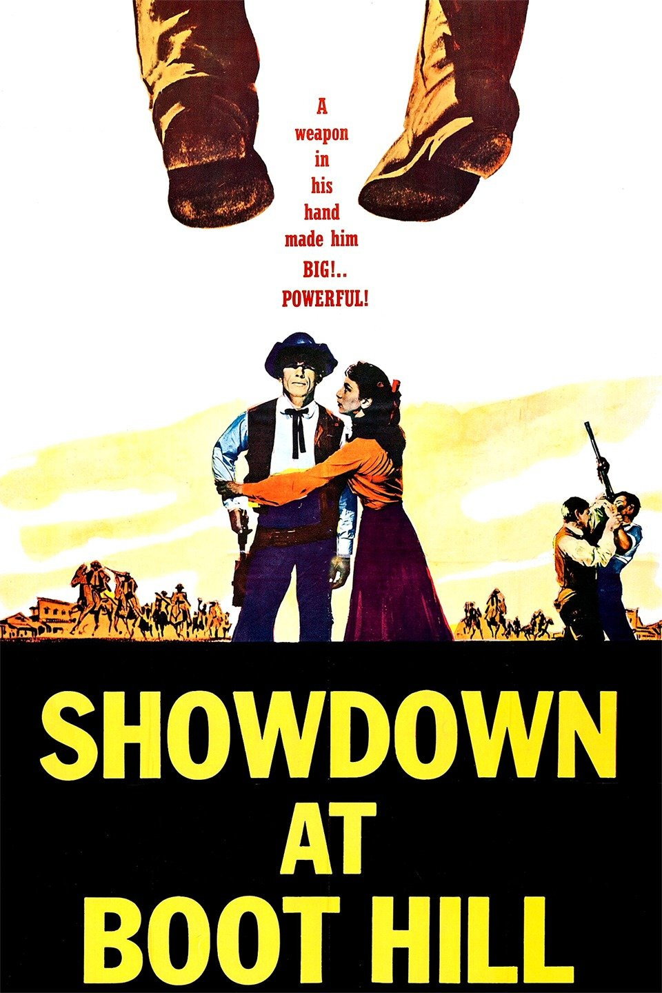 Showdown at Boot Hill (1958) poster