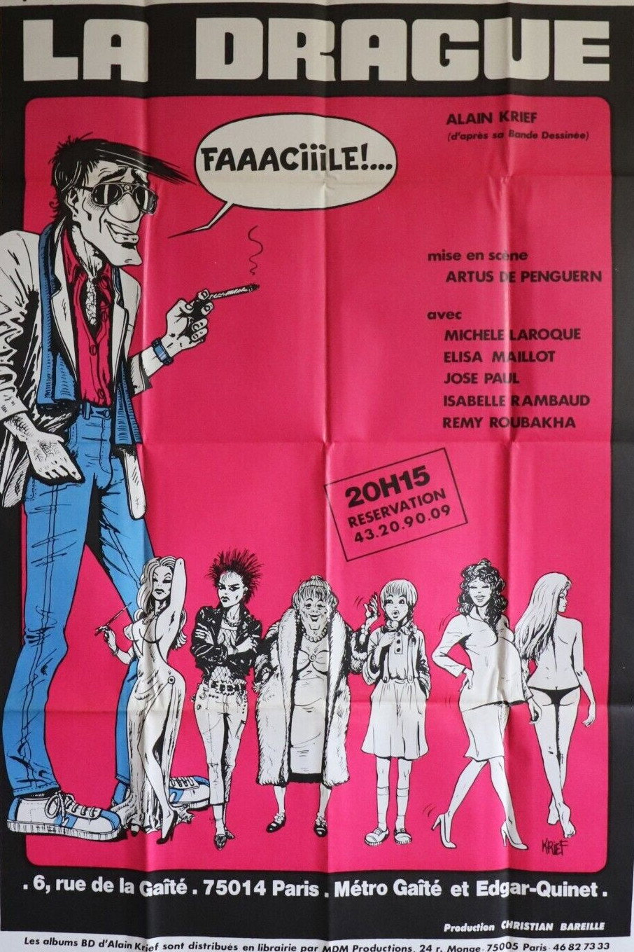 La Drague (1990) poster