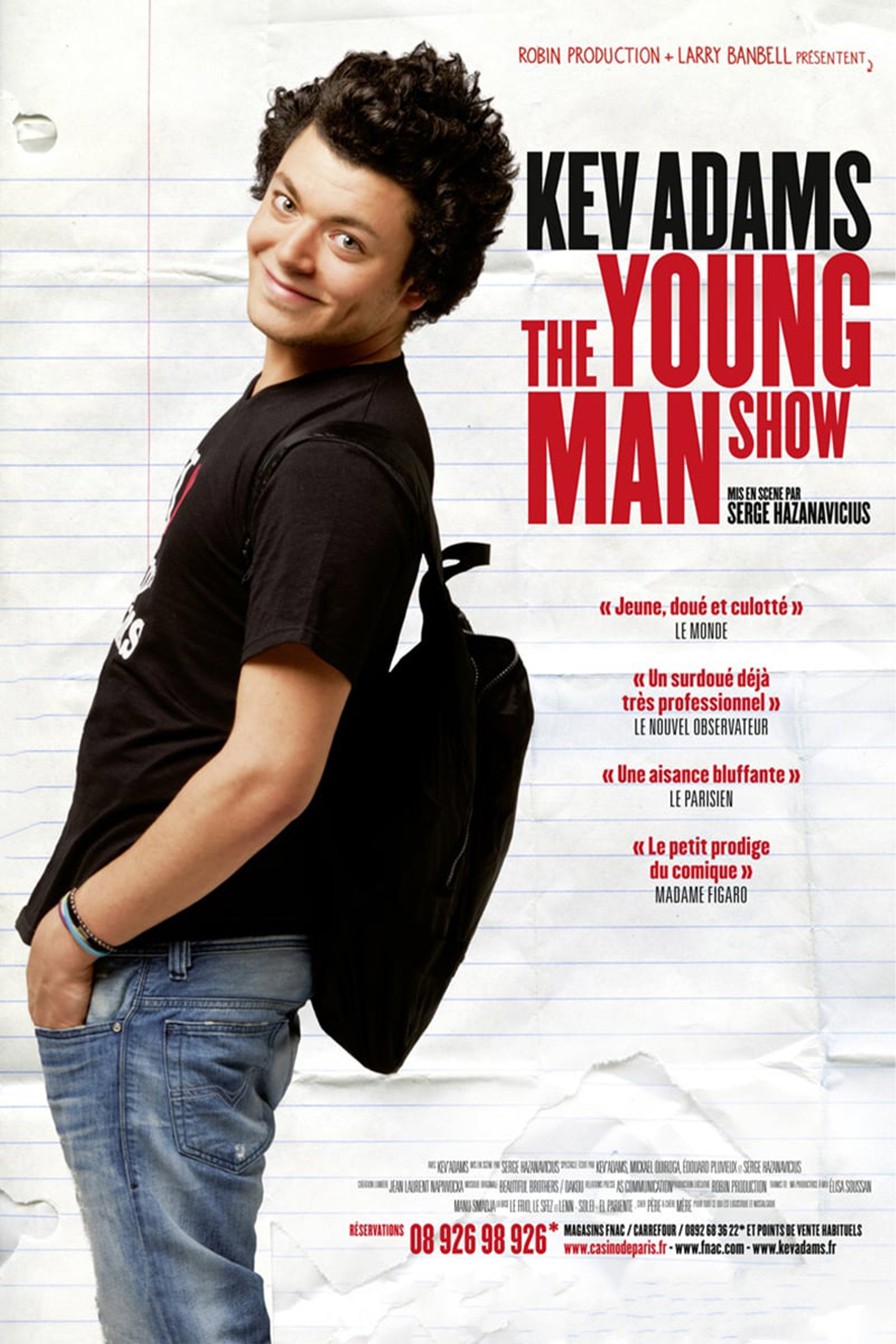 Kev Adams - The Young Man Show (2011) poster