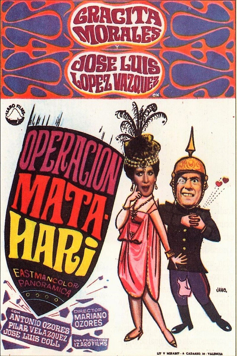 Operation Mata Hari (1968) poster
