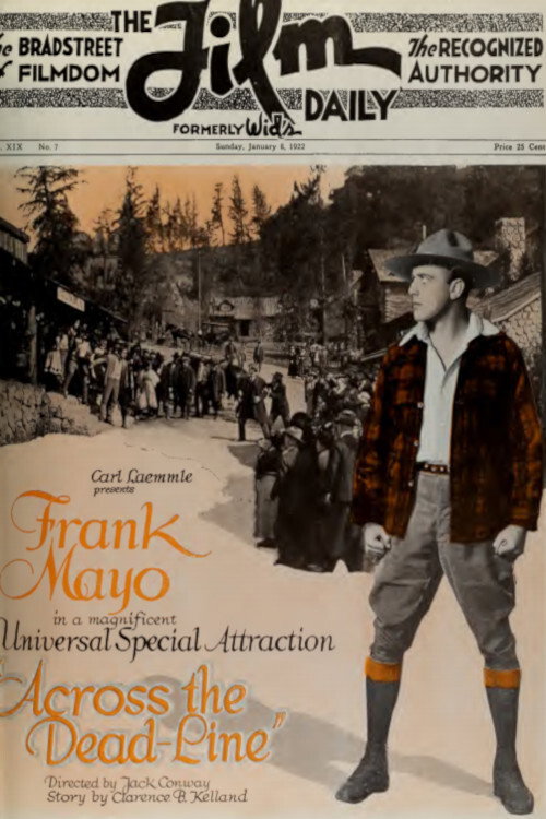Across the Dead-Line (1922) poster