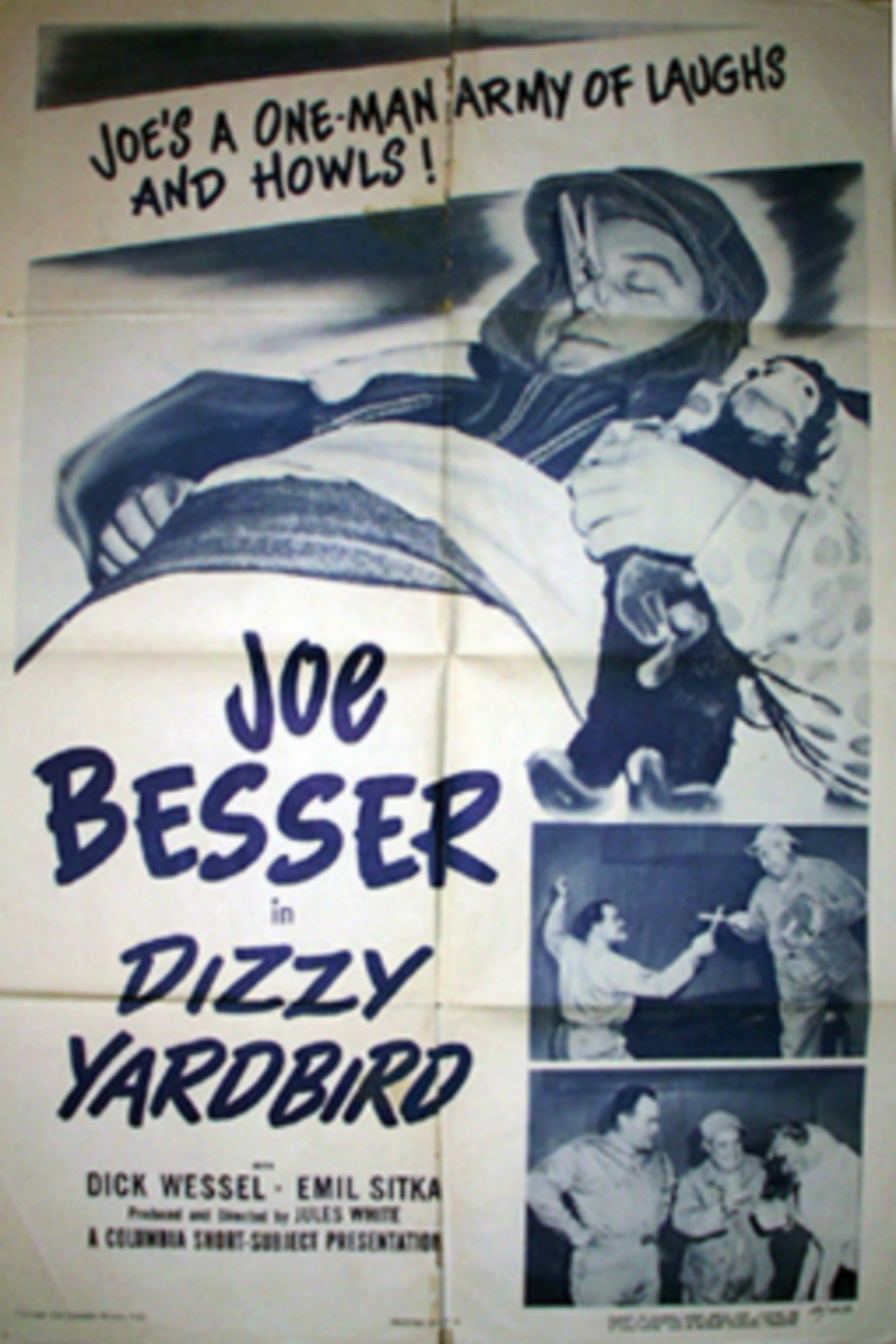 Dizzy Yardbird (1950) poster