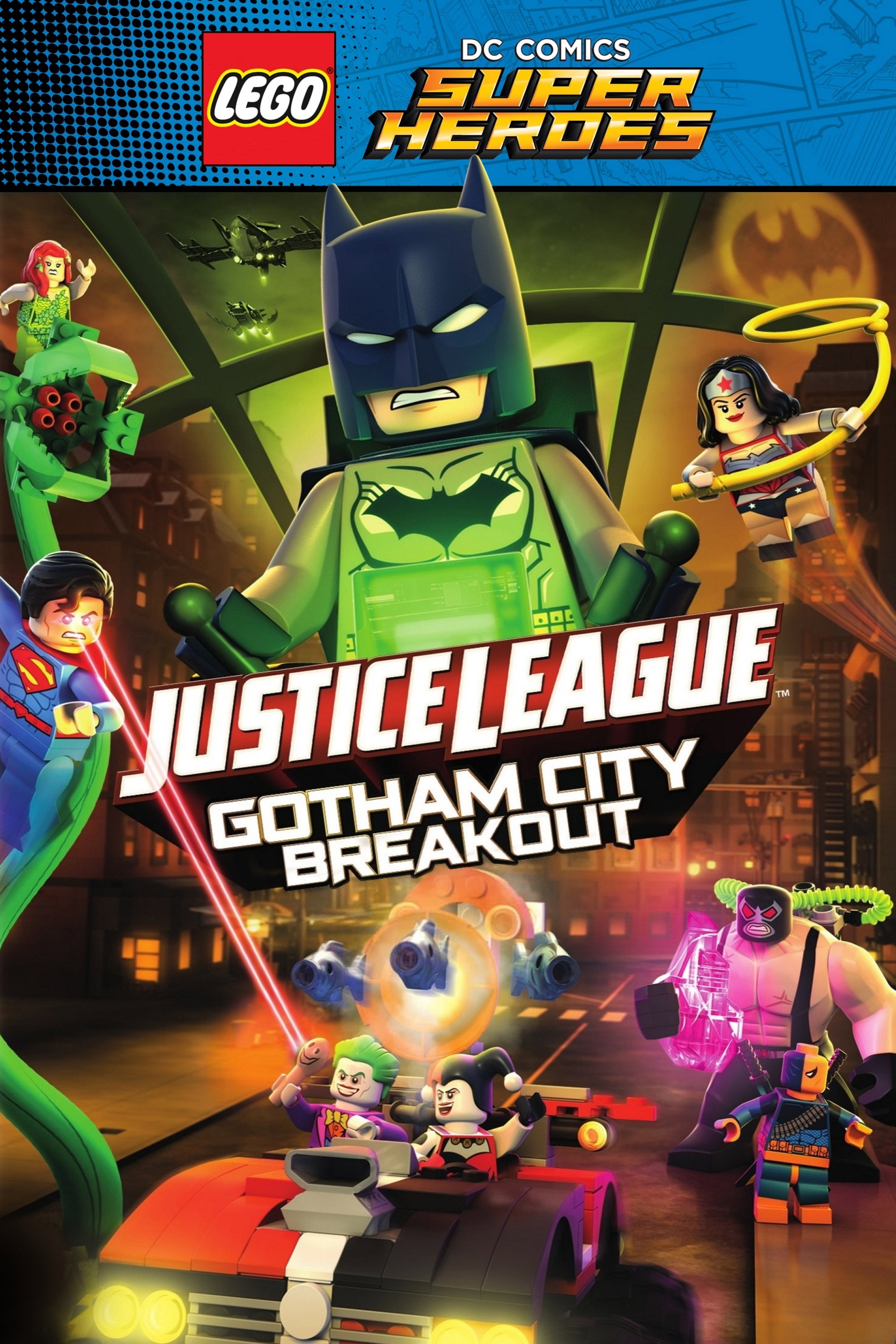 LEGO DC Comics Super Heroes: Justice League - Gotham City Breakout (2016) poster