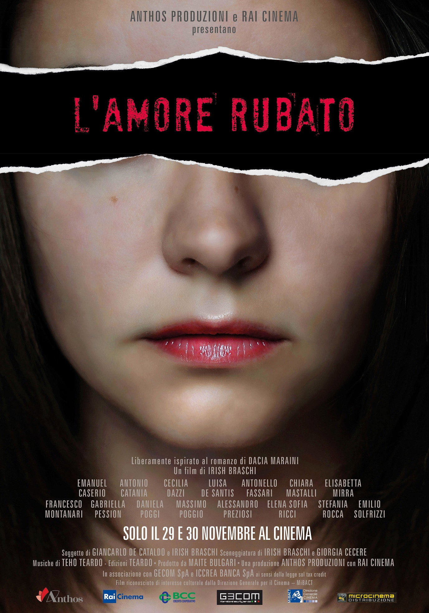 L'amore rubato (2016) poster
