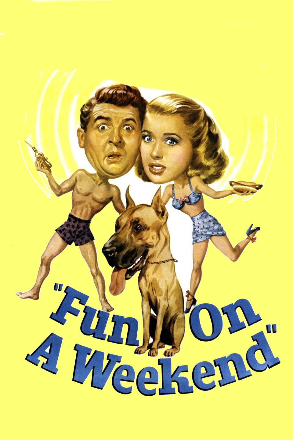 Fun on a Weekend (1947) poster