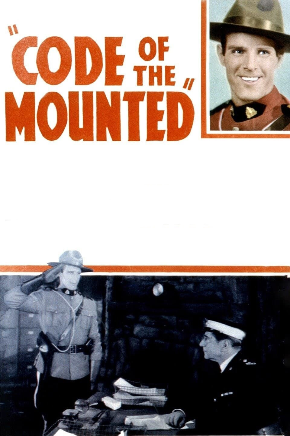 Code of the Mounted (1935) poster
