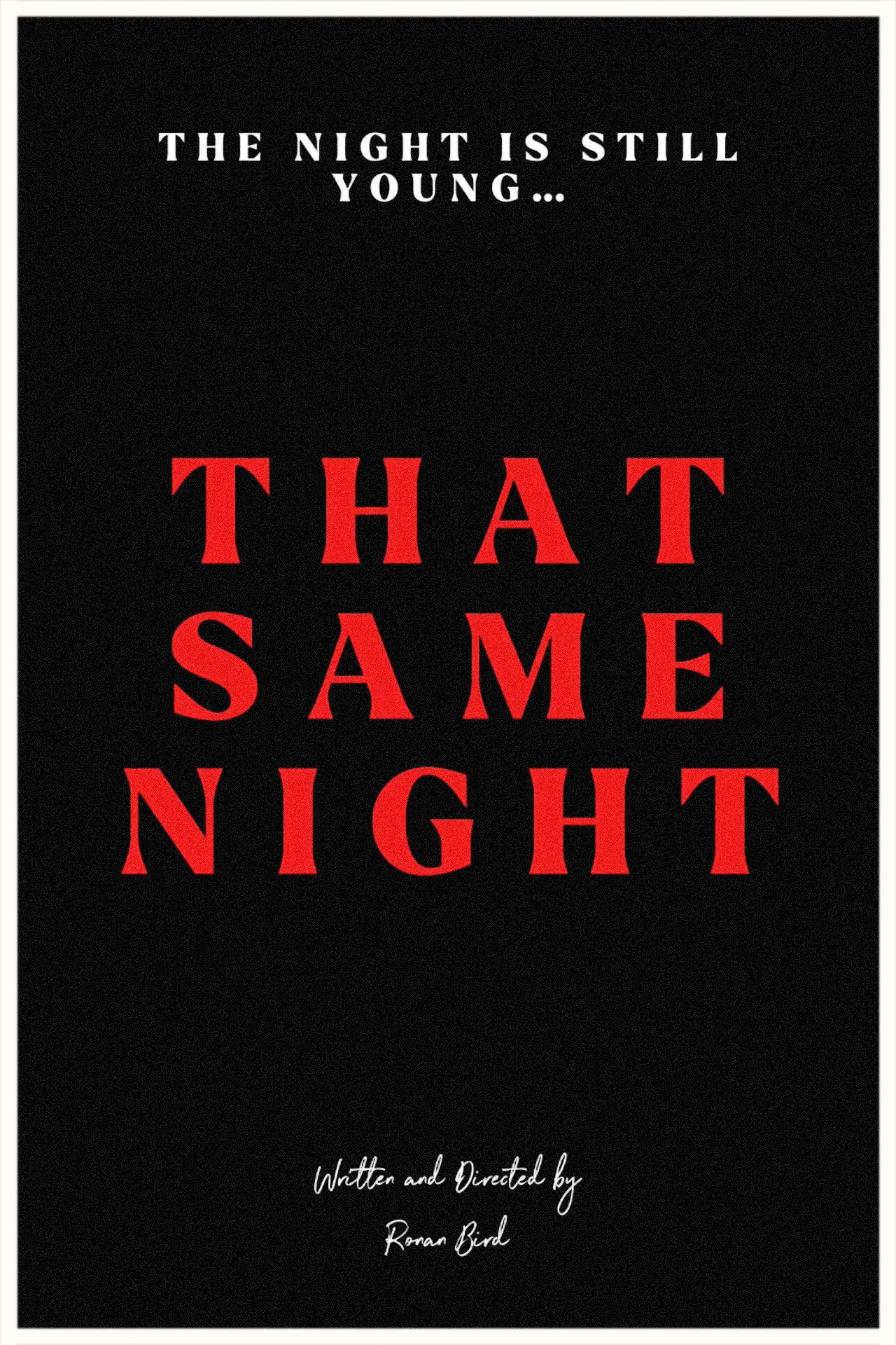 That Same Night (2023) poster