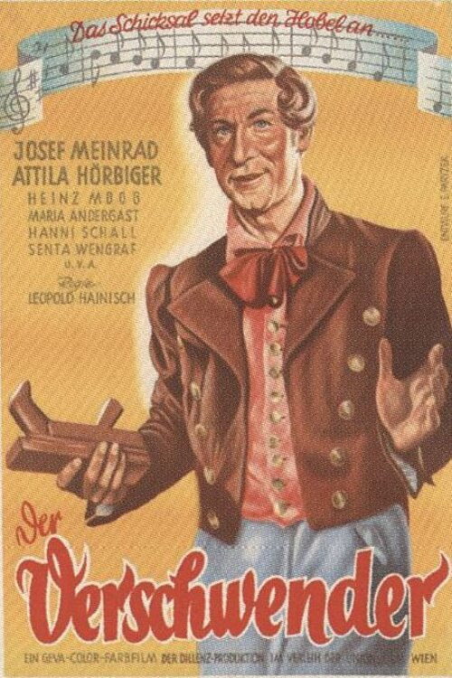Der Verschwender (1953) poster