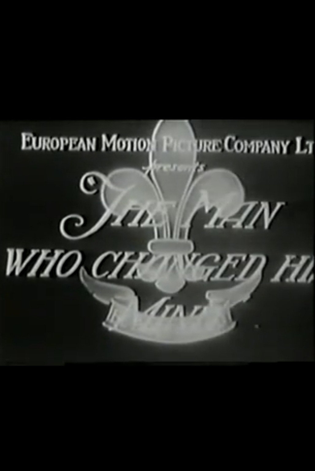 The Man Who Changed His Mind (1928) poster