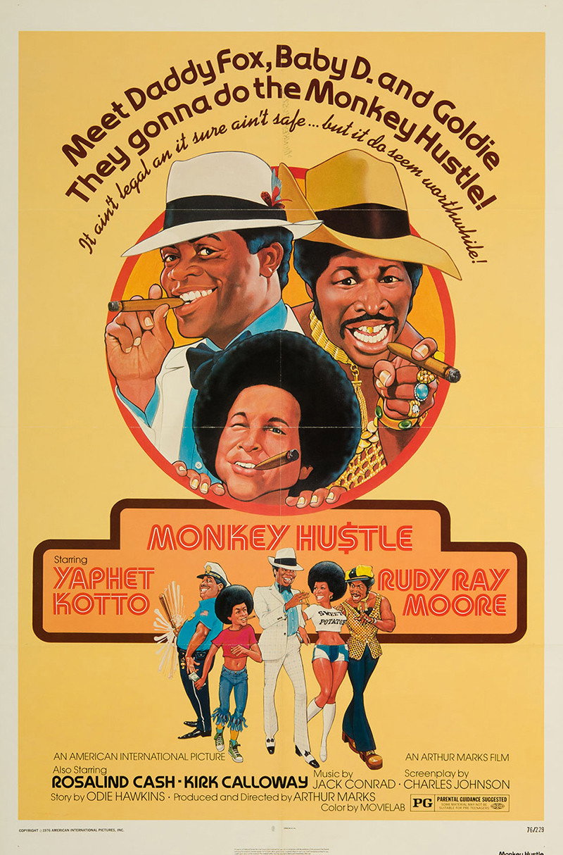 The Monkey Hustle (1976) poster