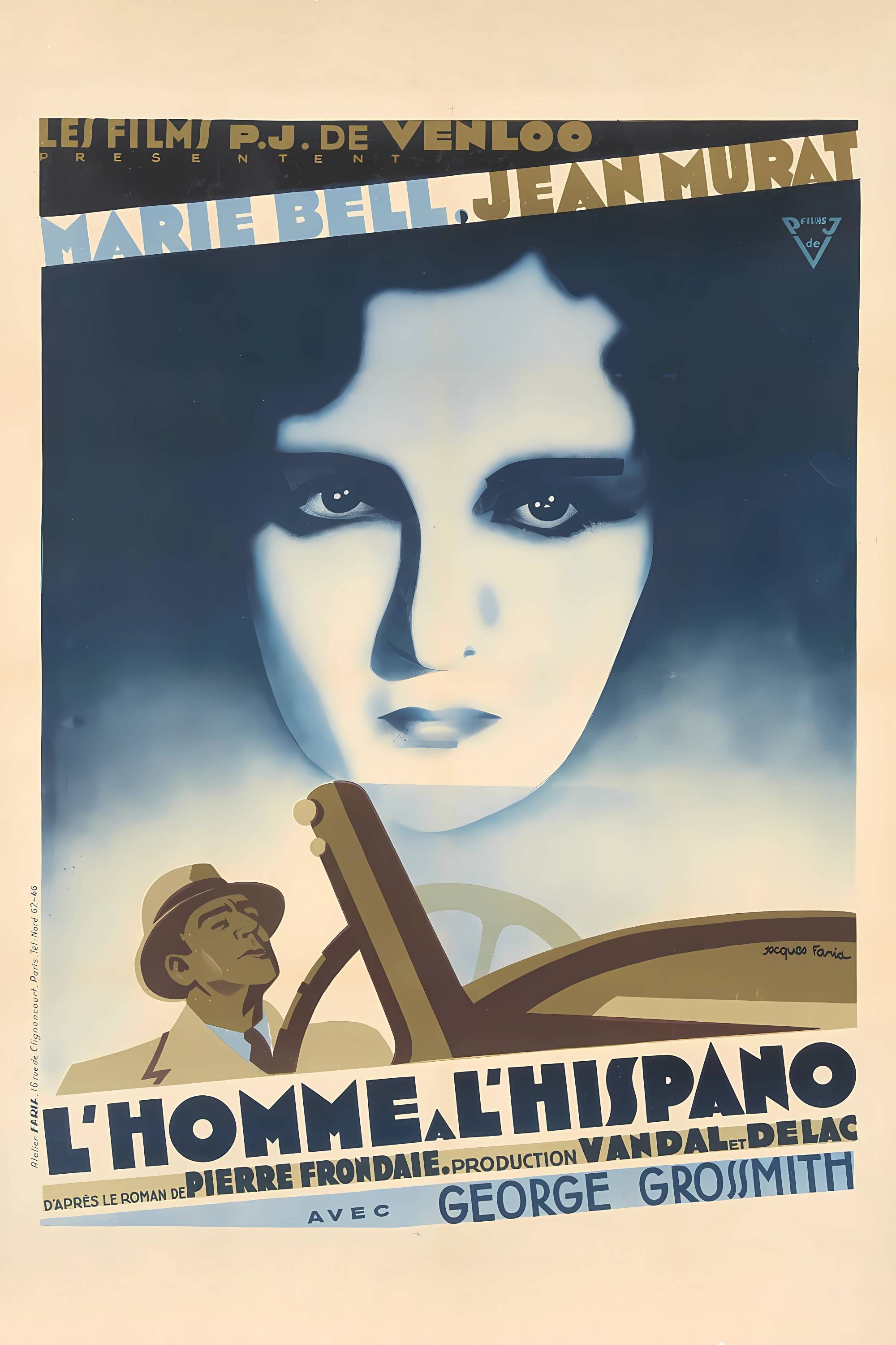 The Man with the Hispano (1933) poster