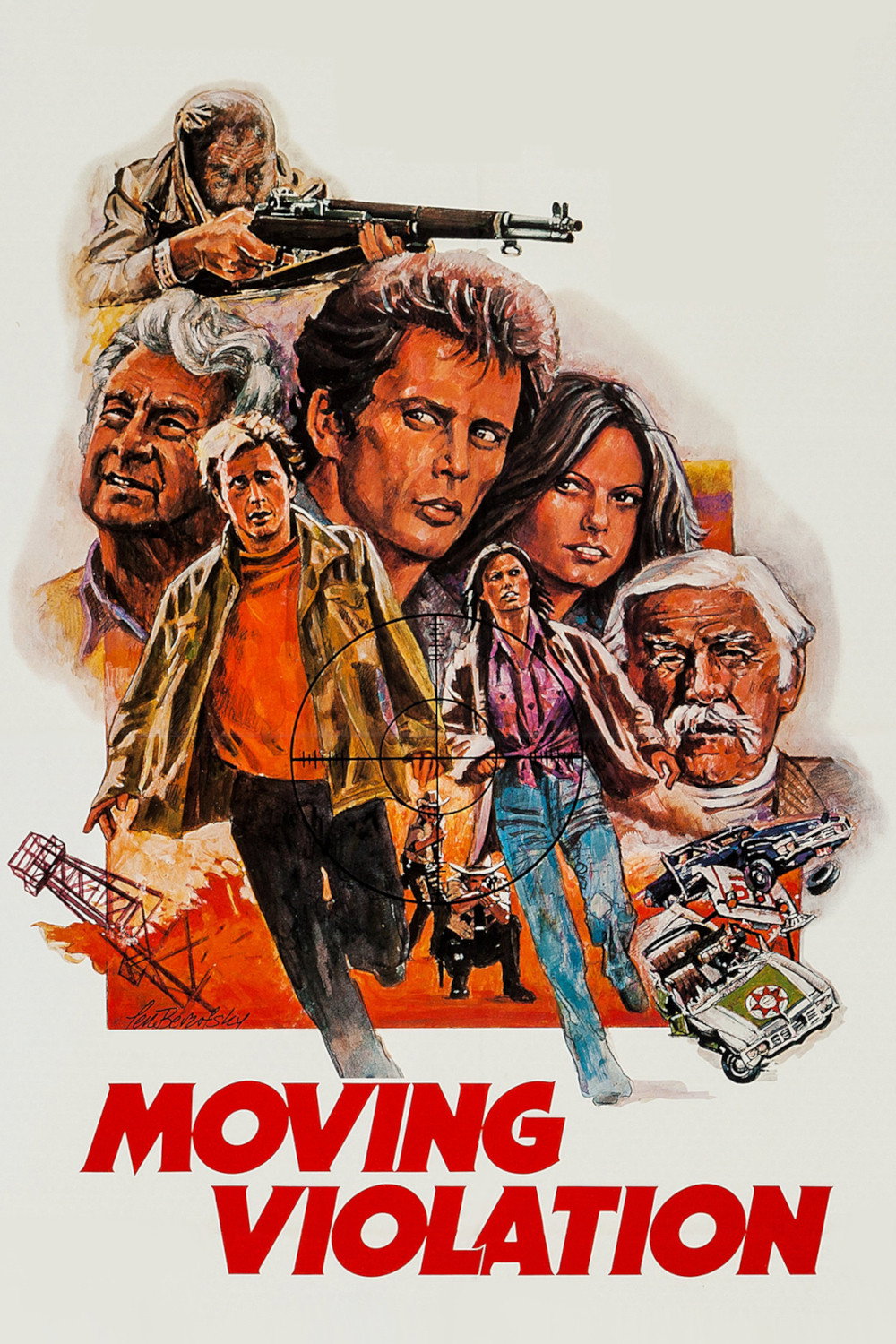 Moving Violation (1976) poster