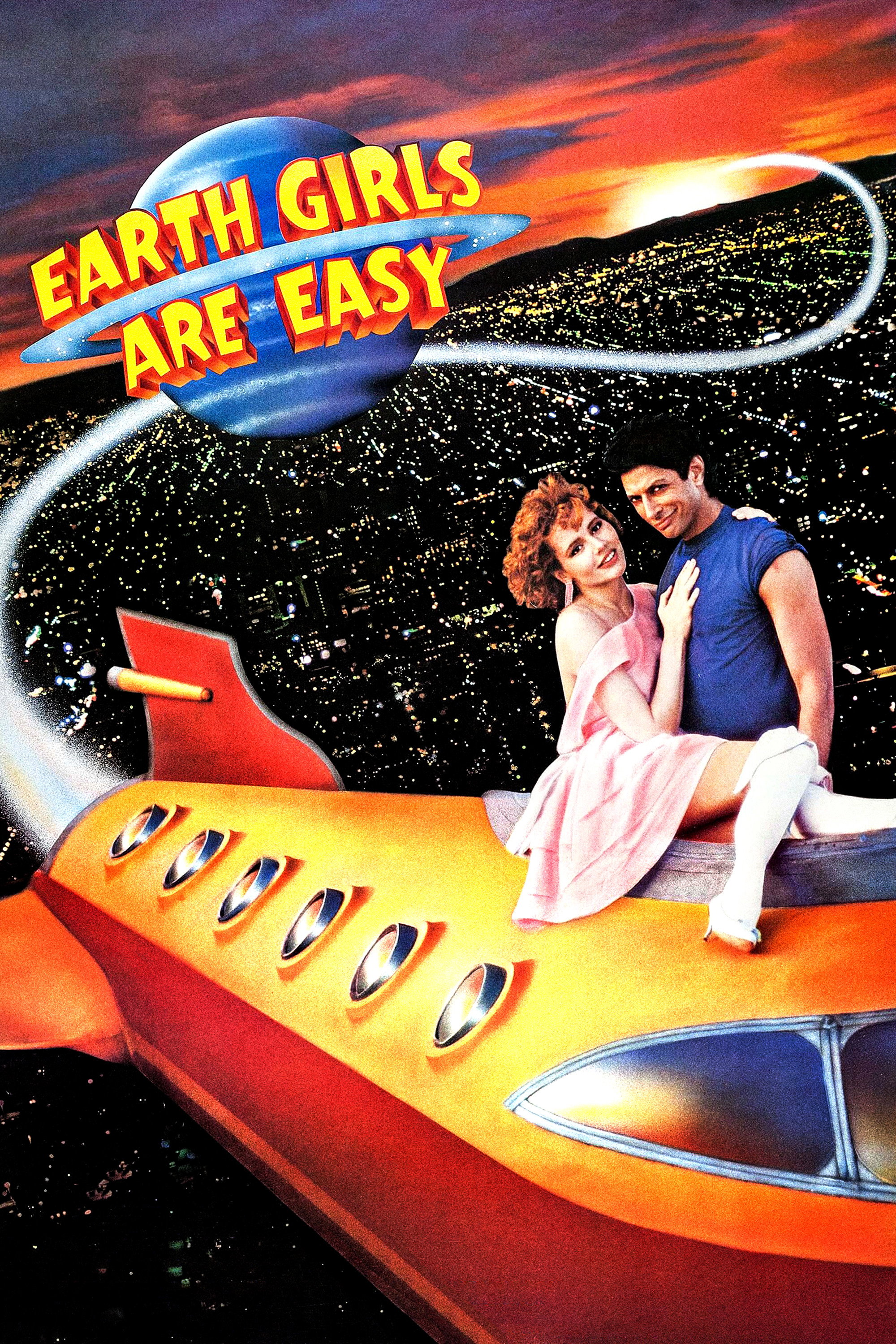 Earth Girls Are Easy (1988) poster