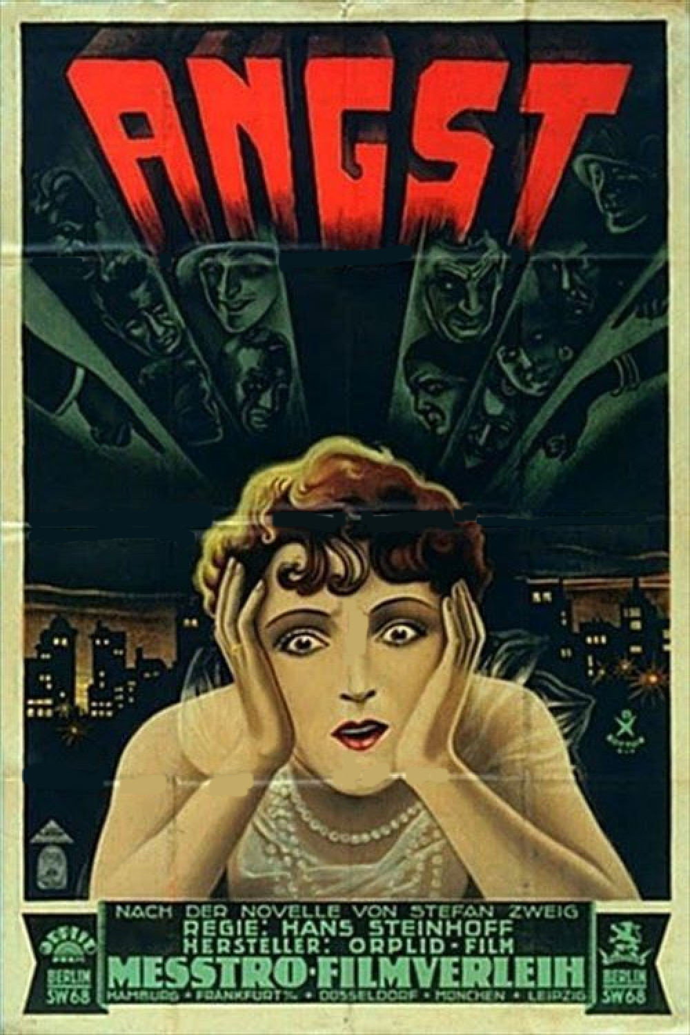 Fear (1928) poster