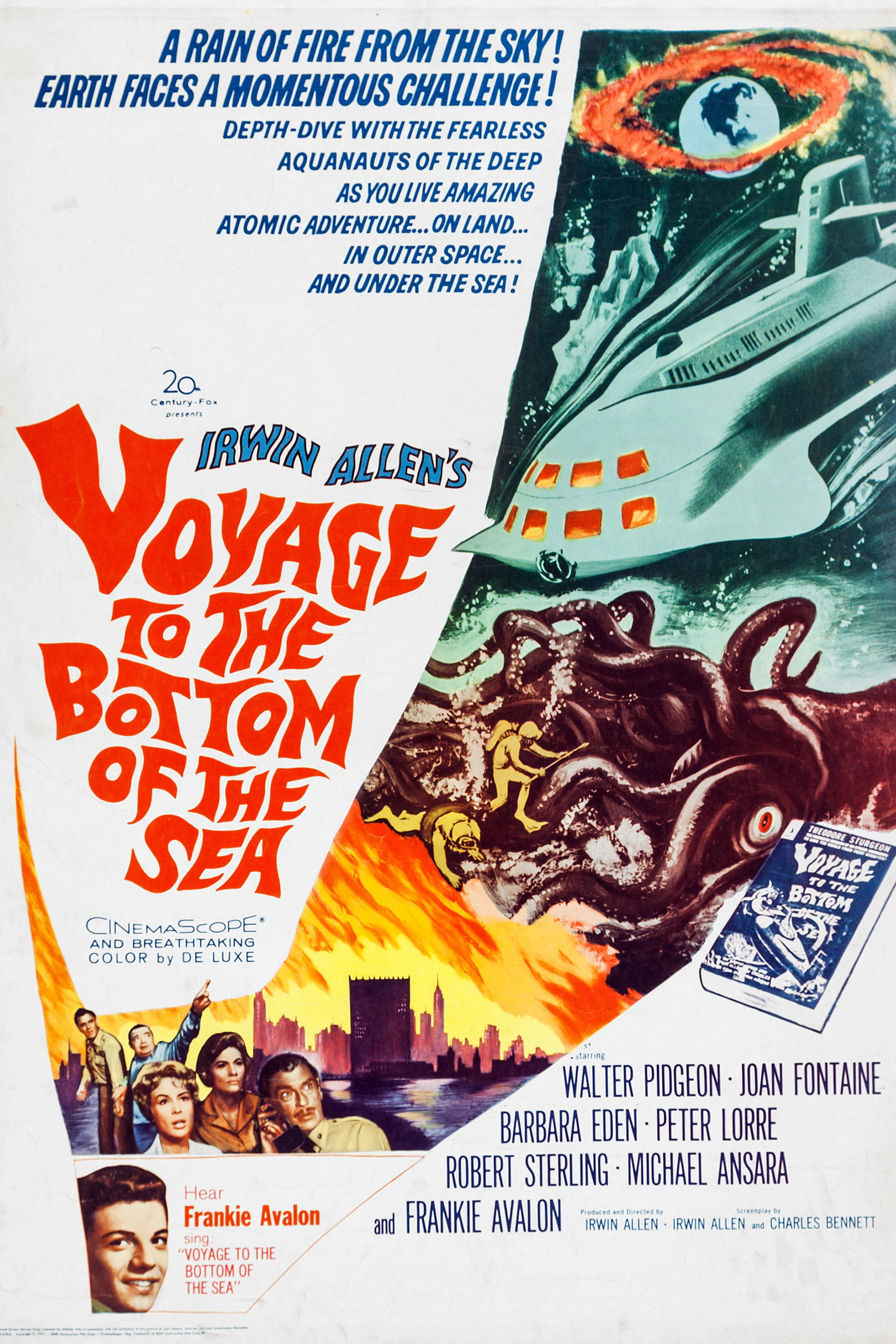 Voyage to the Bottom of the Sea (1964) poster