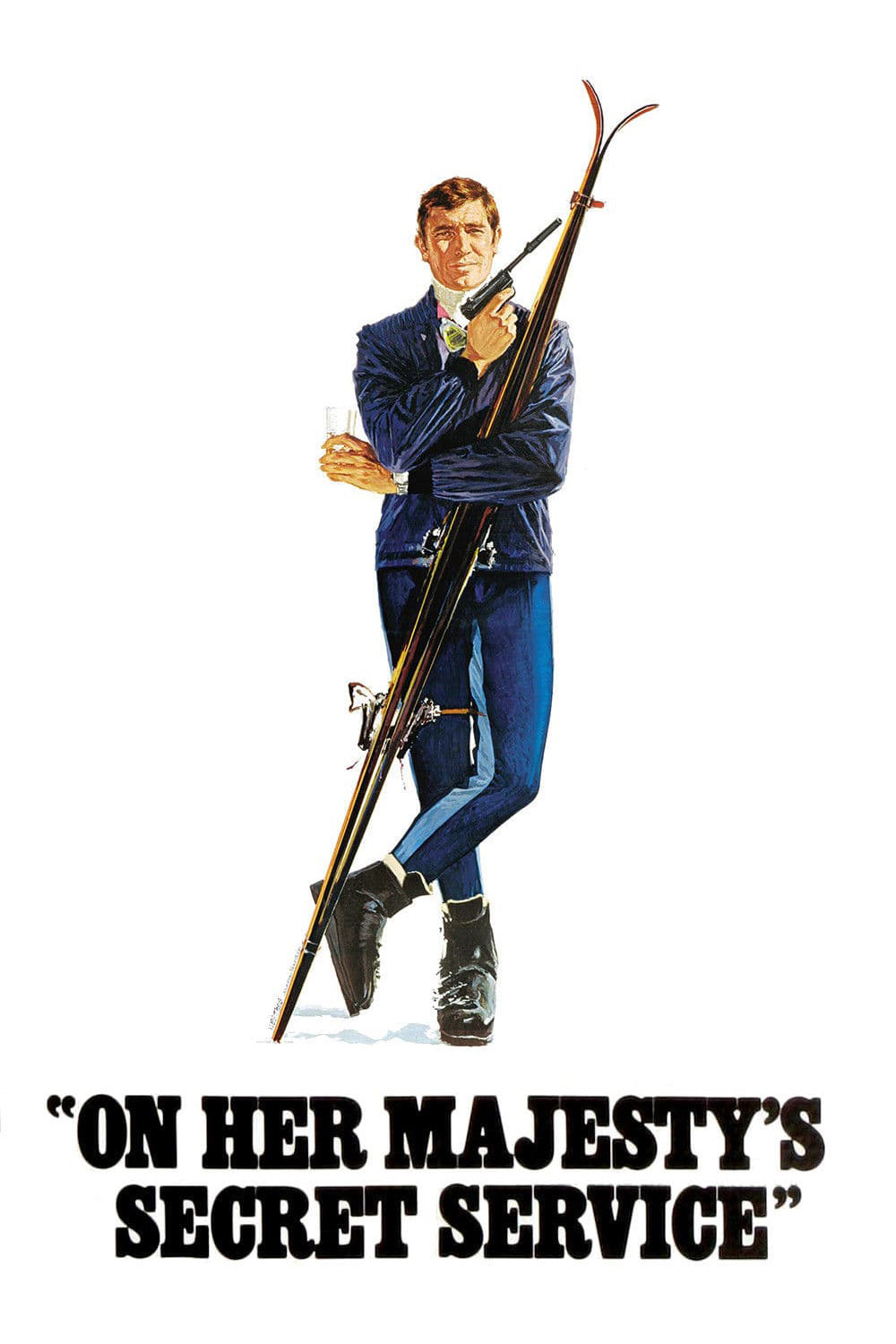 On Her Majesty's Secret Service (1969) poster