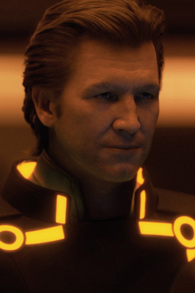 Visualizing TRON (2011) poster